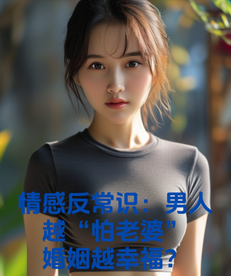 情感反常识：男人越“怕老婆”，婚姻越幸福？