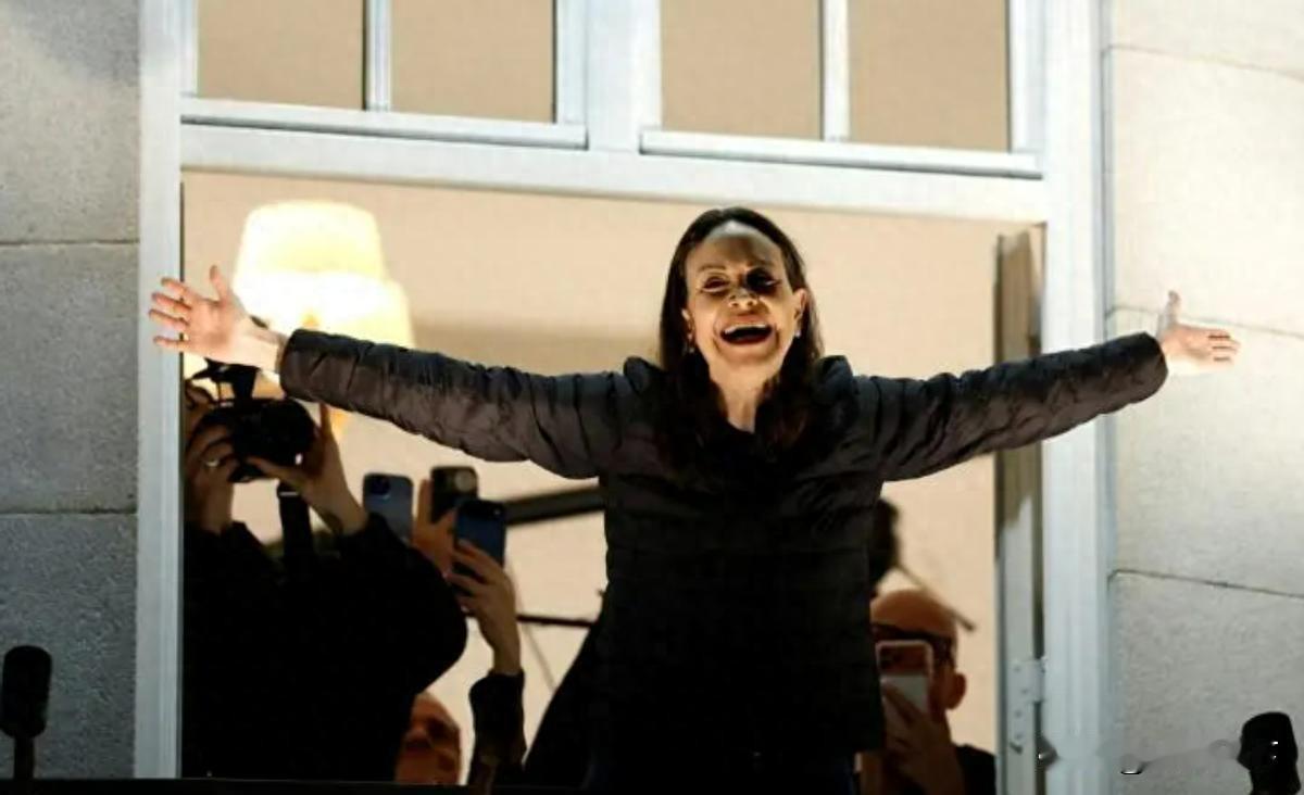 委内瑞拉反对派女领袖出逃全程曝光：五角大楼一通电话，美军战机护航到欧洲？来源