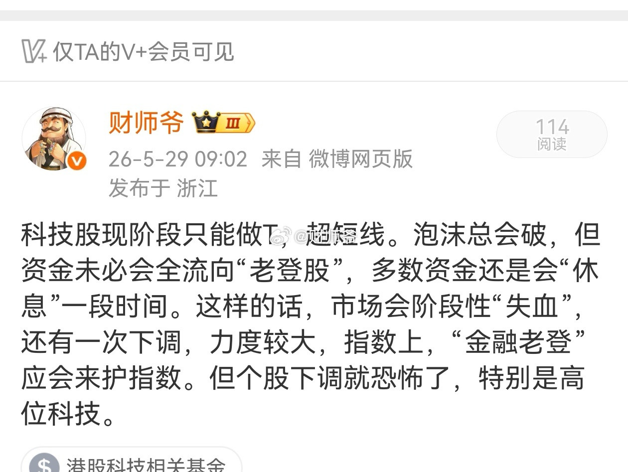 今天开盘前，提醒的还算及时。