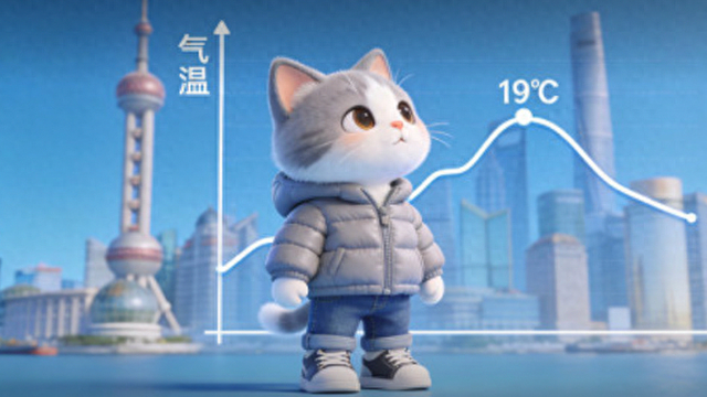 下周最高温直冲19℃, 上海短暂回暖切换“小阳春”模式