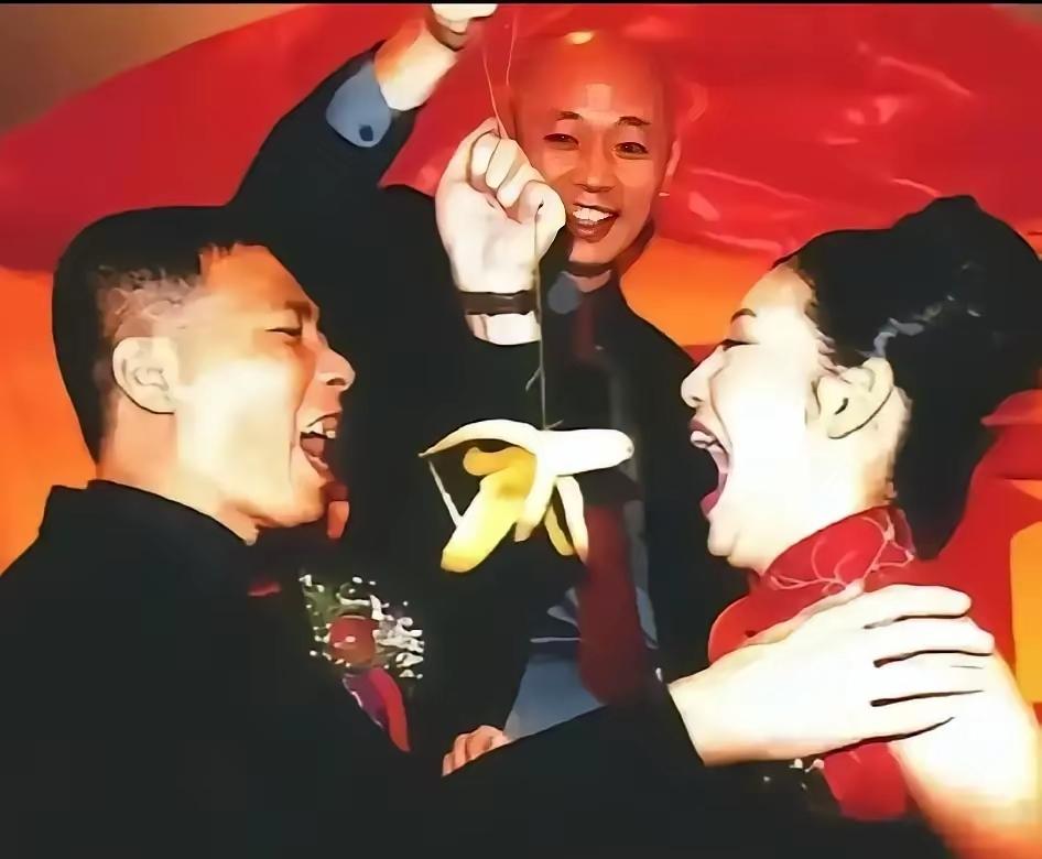 1999年这场婚礼太经典！徐帆当年颜值出众，温柔亮眼，冯小刚迎娶佳人，全程笑意藏