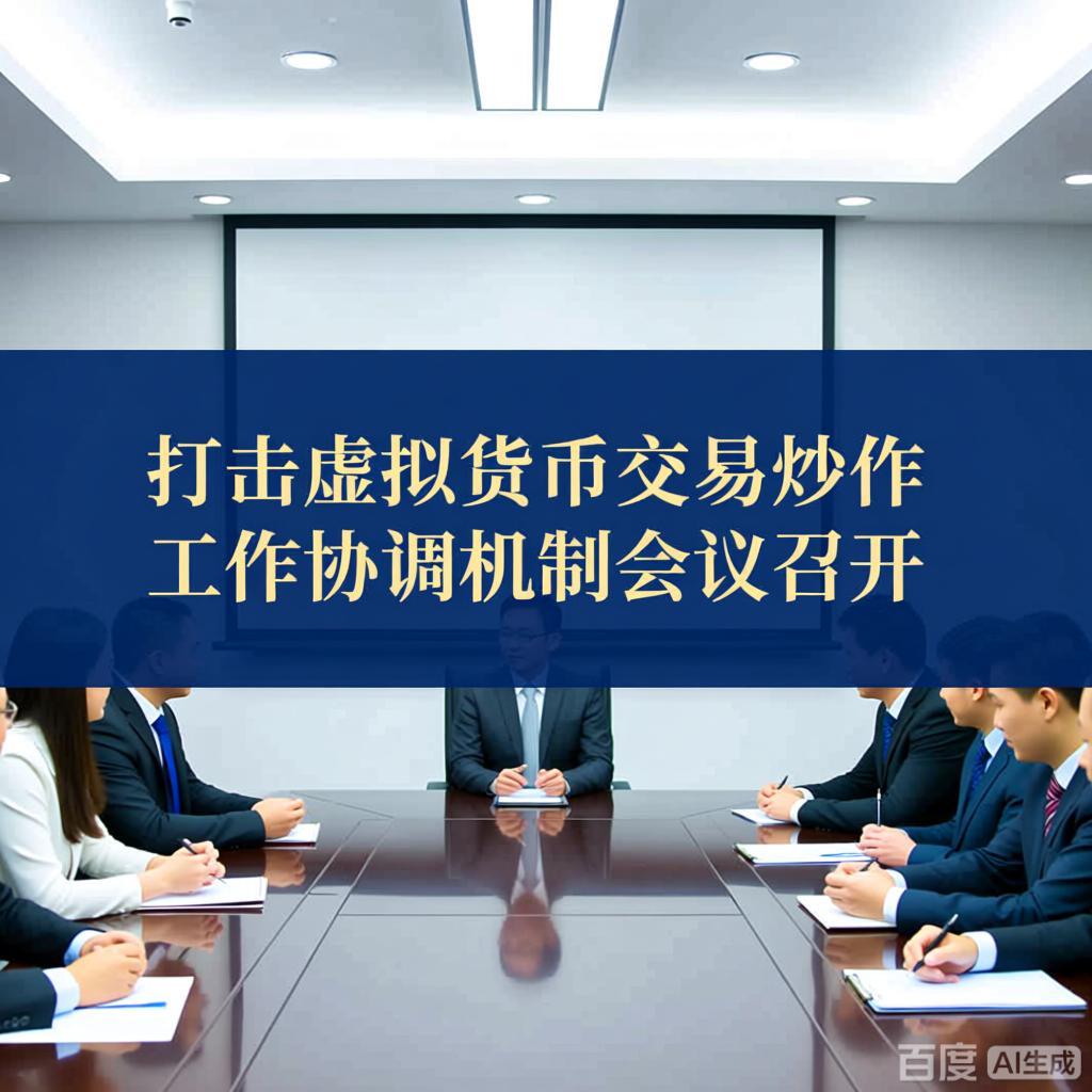 打击虚拟货币交易炒作工作协调机制会议召开本是游戏皆矿工，挖得虚币换根葱。