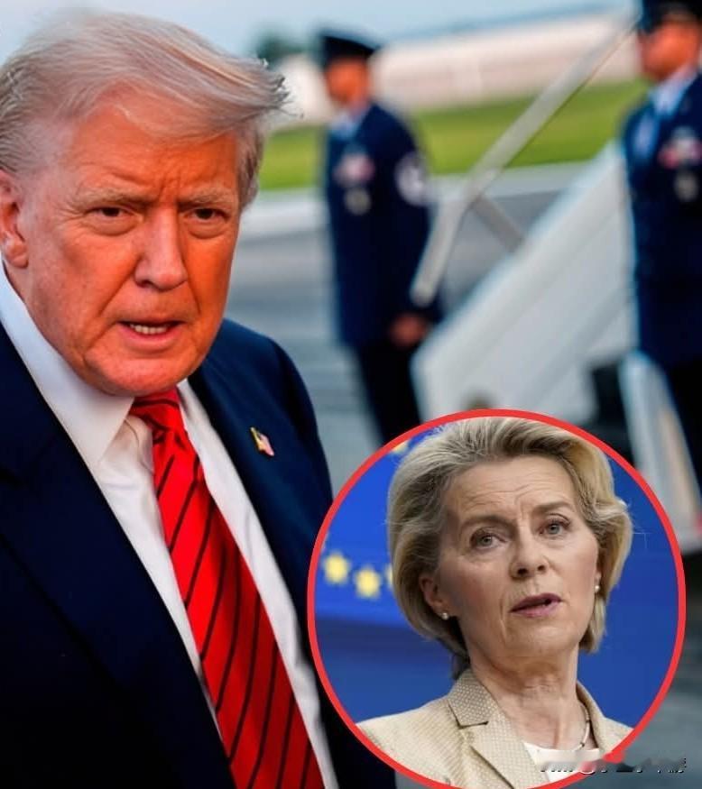 据称美国总统特朗普批准对欧盟征收500%关税的惊人措施据称，唐纳德·特朗普
