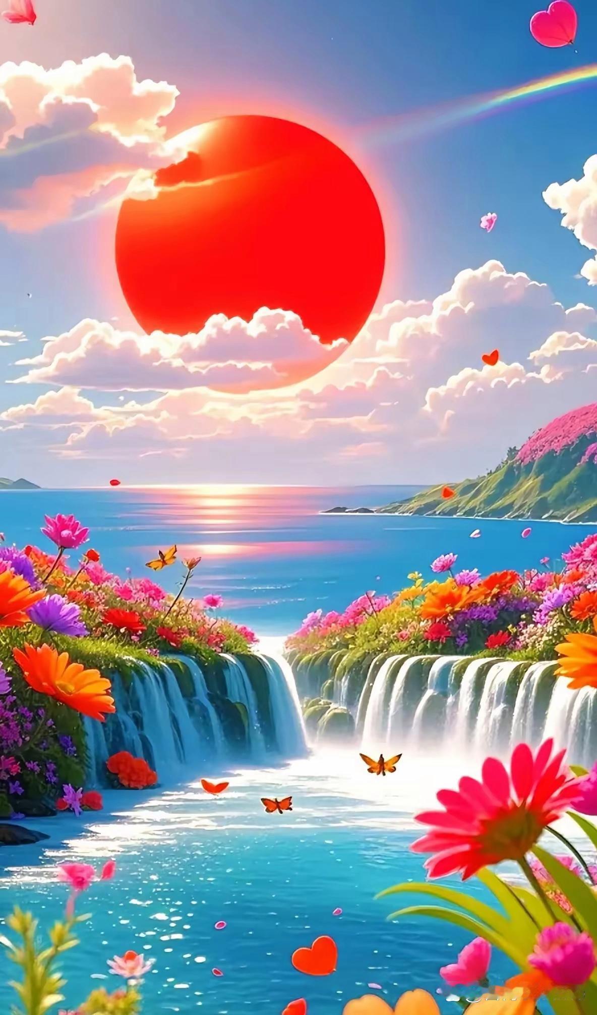 中国这片宝藏地太绝了！山美水美醉人心，看完只想奔赴一场红红火火的旅行～谁懂