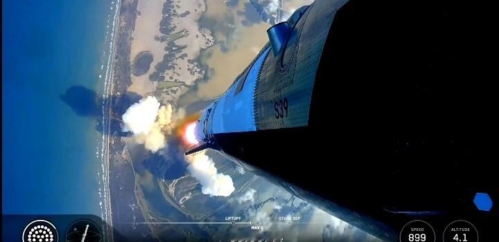SpaceX星舰V3首飞成功人类最强火箭，再次改写历史！44秒的升空镜头，震撼