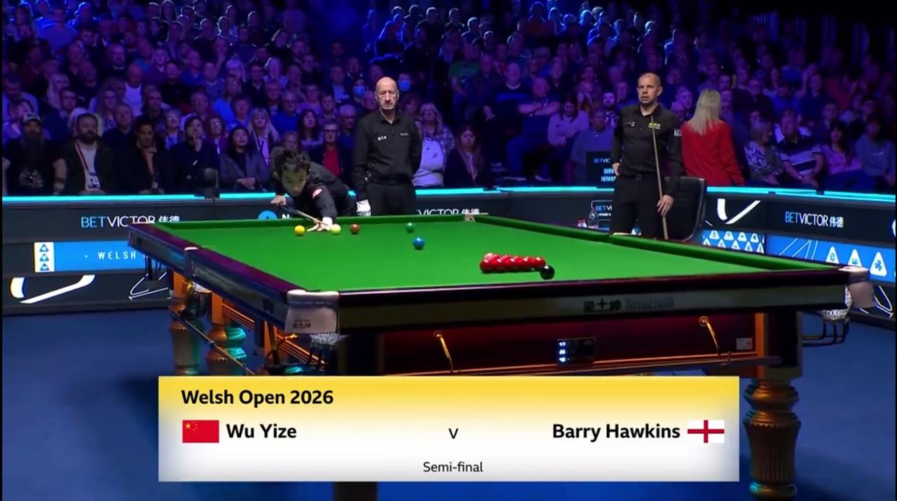 吴宜泽不敌霍师傅无缘决赛！吴宜泽与霍师傅-巴里.霍金斯争夺决赛权，比赛抢