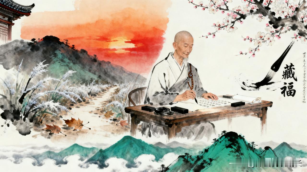 为什么越懂“藏福”的人，福气反而越厚？弘一法师这句话点透了你有没有发现？