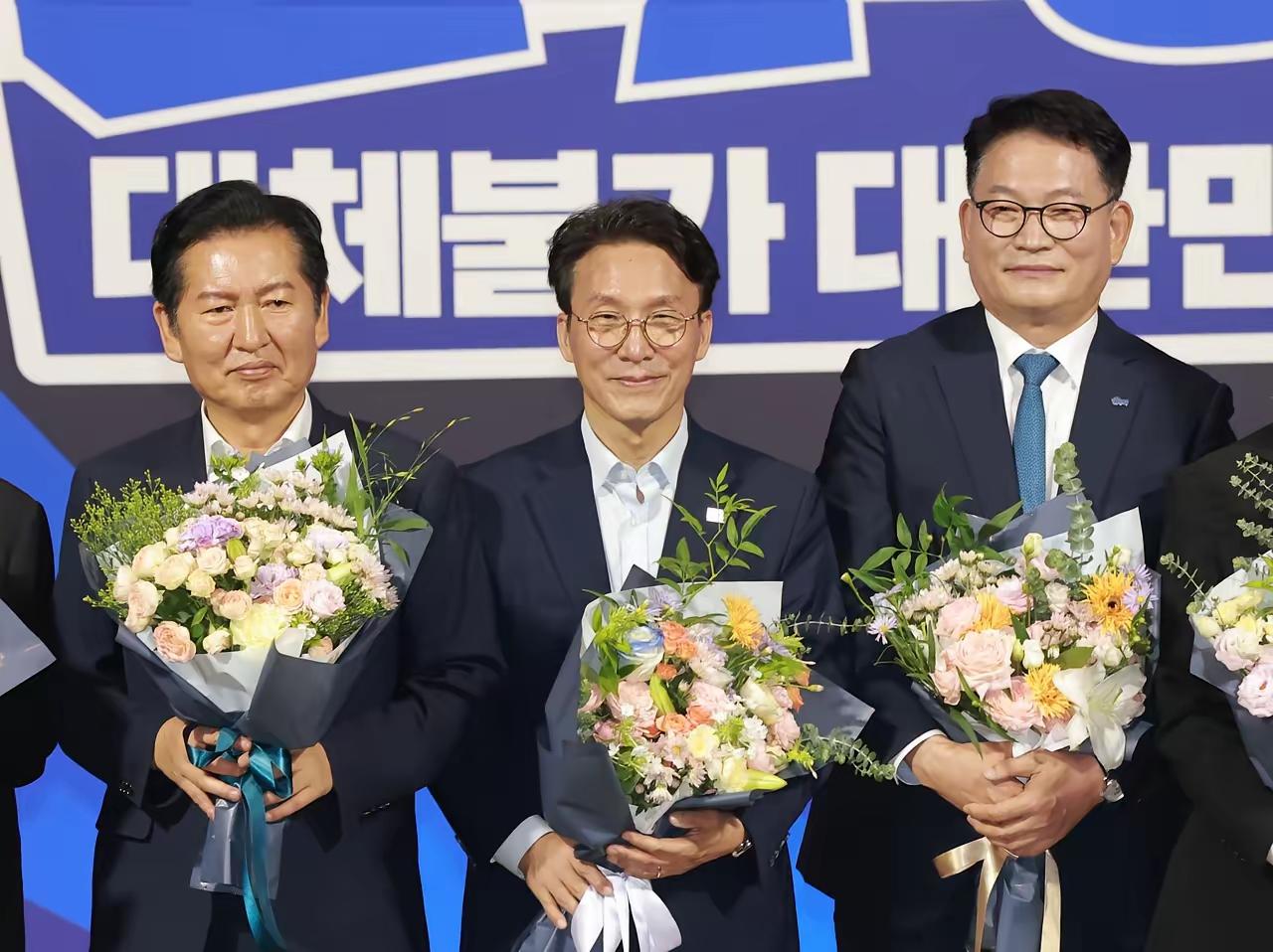 韩国共同民主党党代表候选人，金敏锡，郑清来，宋永吉，最终谁能赢得党首职位？我选