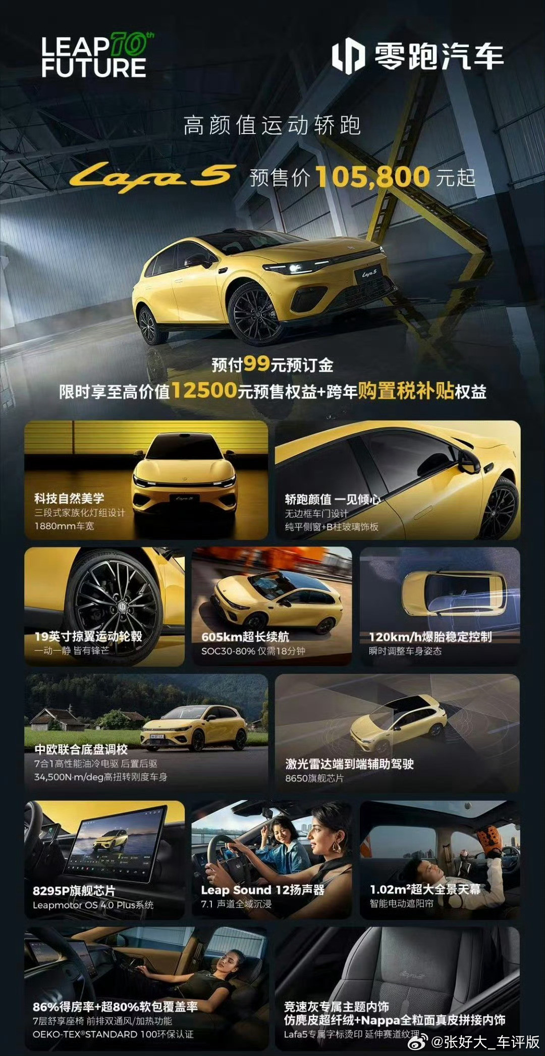 零跑这是把正儿八经的欧洲主力车搬到国内市场来卖了。超高的配置，酷炫的外观和6.4