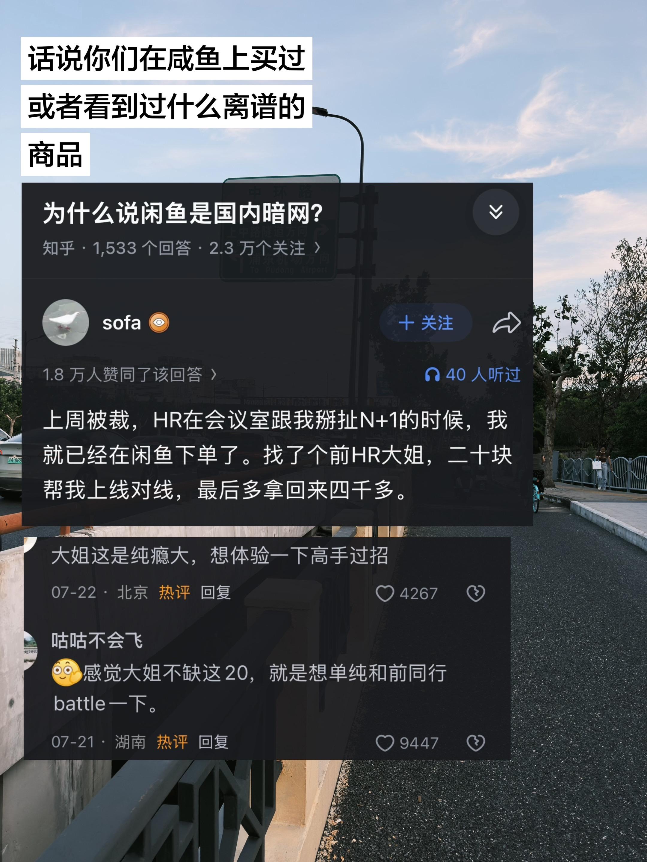 话说你们在咸鱼上买过或者看到过什么离谱的商品