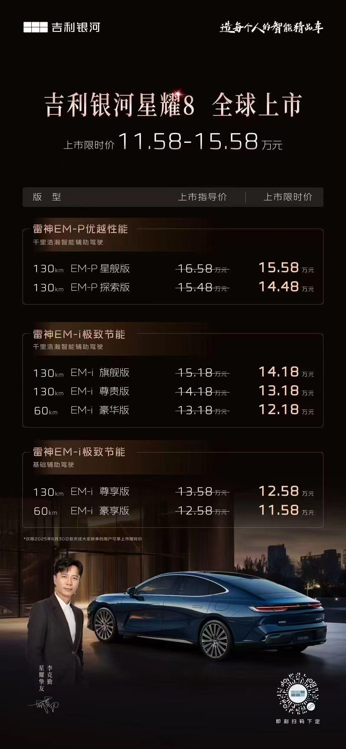 刚刚停下车来才看到，吉利银河星耀8，多少钱？就是那辆我开了1600公里从重庆到杭