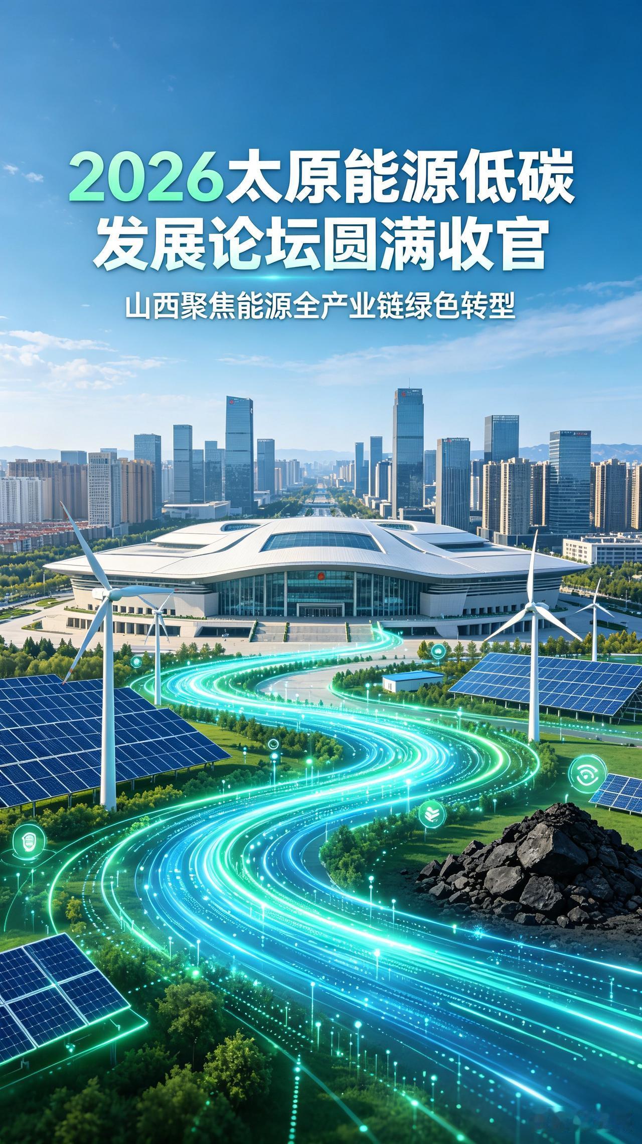 盛会落幕，未来启航！太原能源低碳发展论坛圆满收官，山西能源转型跑出加速度