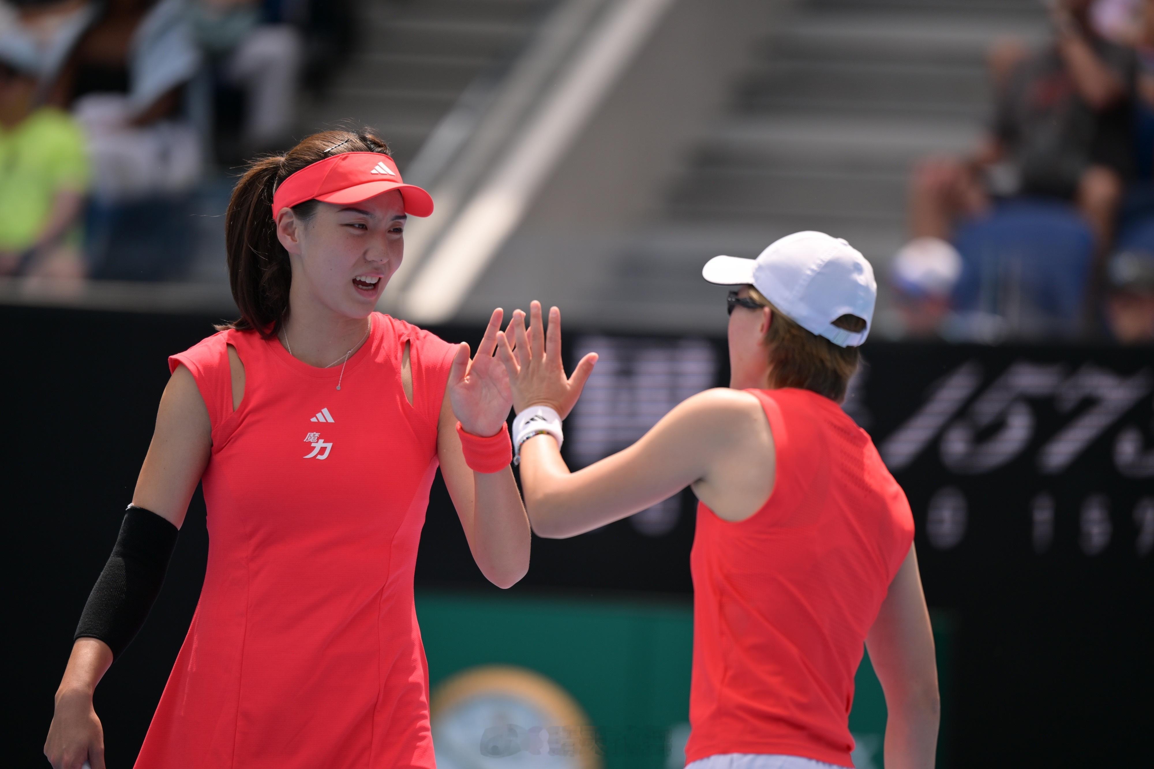 新加坡WTA250双打1/4决赛三号种子王欣瑜🇨🇳/郑赛赛🇨🇳以6-2/