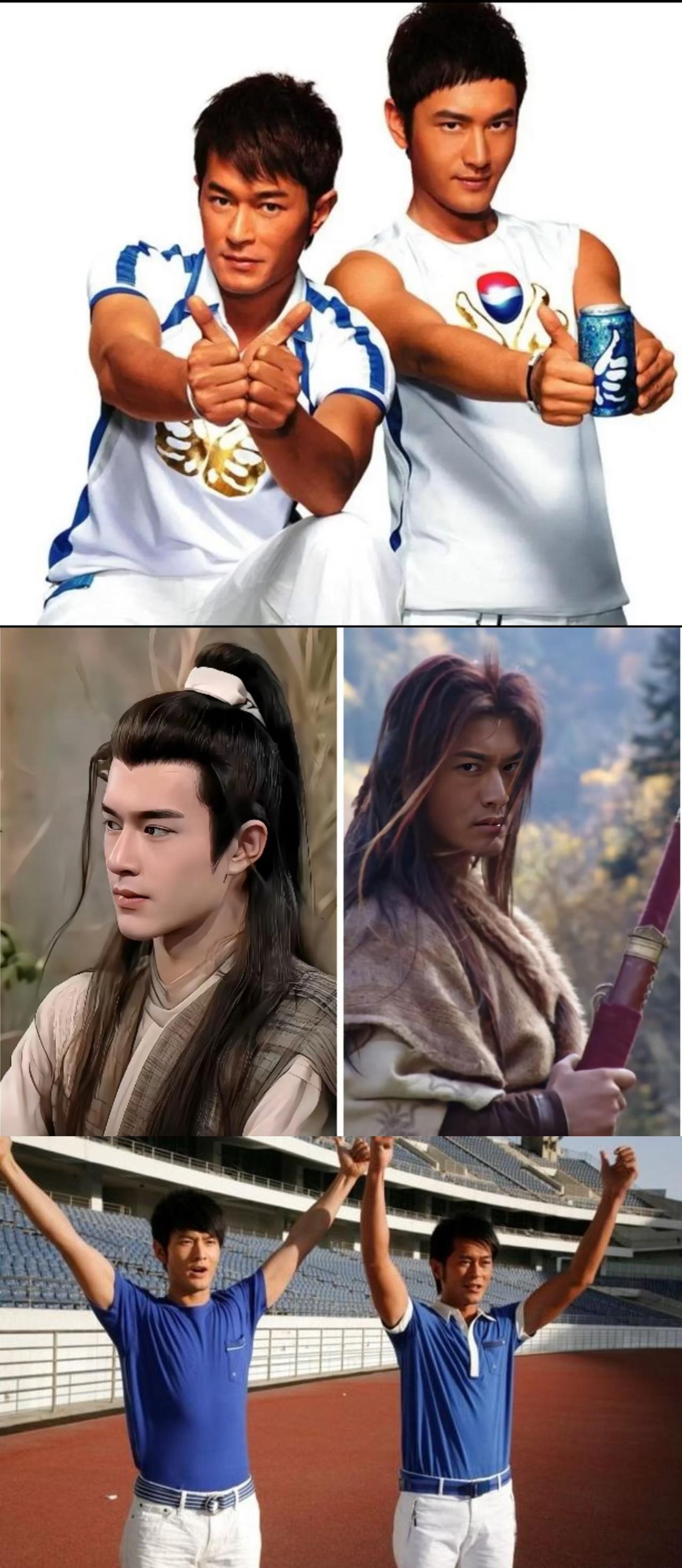 黄晓明曾说：“很多人觉得我和古天乐很像，后来自己也觉得是这样，并且自己也和古天乐