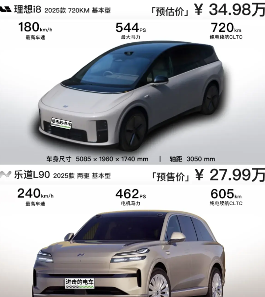 理想现在尴尬的地方在于，i8定价35，那i8大概率卖不动。然后9月份i6出来，