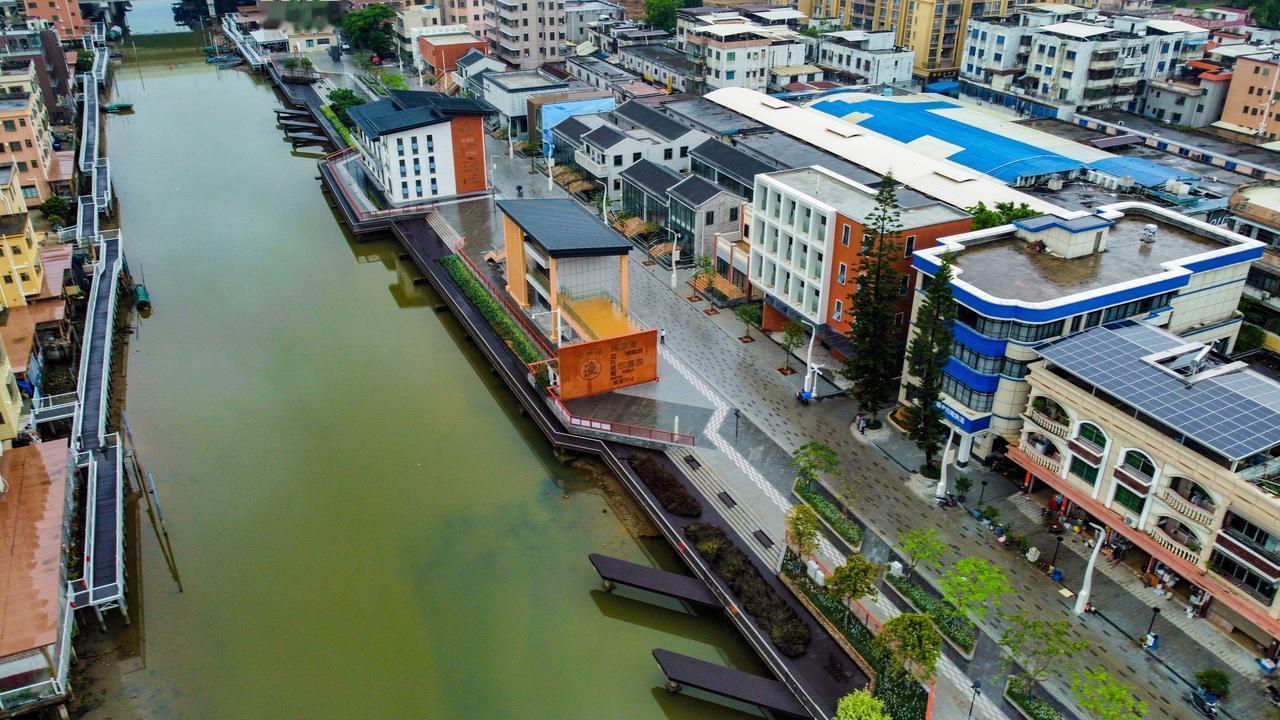 【南沙十四涌不仅可以买海鲜啦！】南沙“百千万工程”——万顷沙镇渔舟唱晚新乡村示范