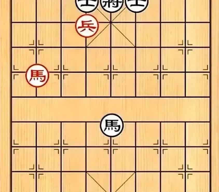 “你就多个兵，你赢个锤子”黑方老头求和遭拒，怒了！我想了想，马兵对单马，
