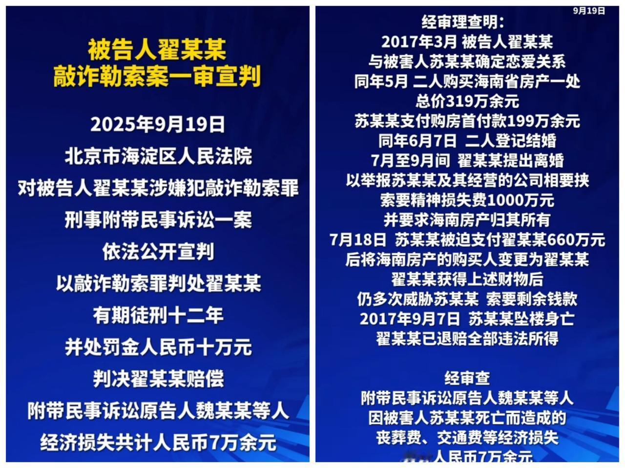 婚姻存续42天！敲诈勒索1000万！还把一个想进入婚姻生活的男人给逼死了。这