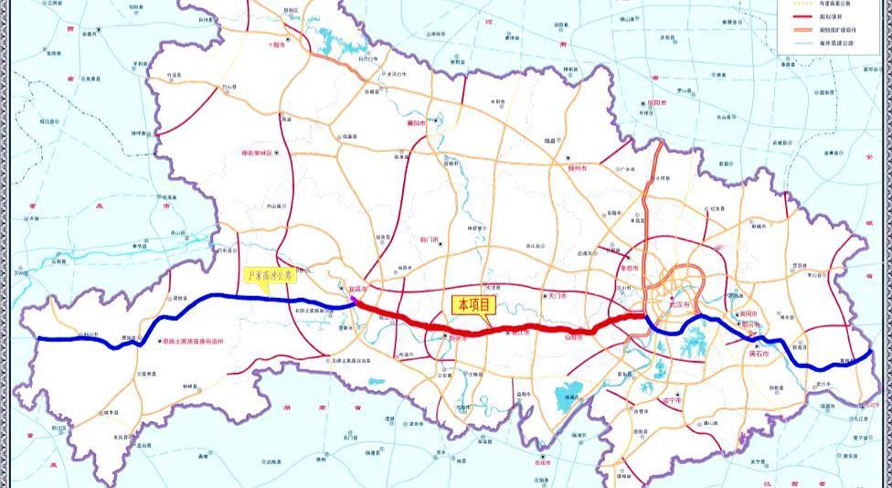 【沪渝高速公路宜昌长江公路大桥改扩建工程】正在开展前期工作。全长约6000米，估