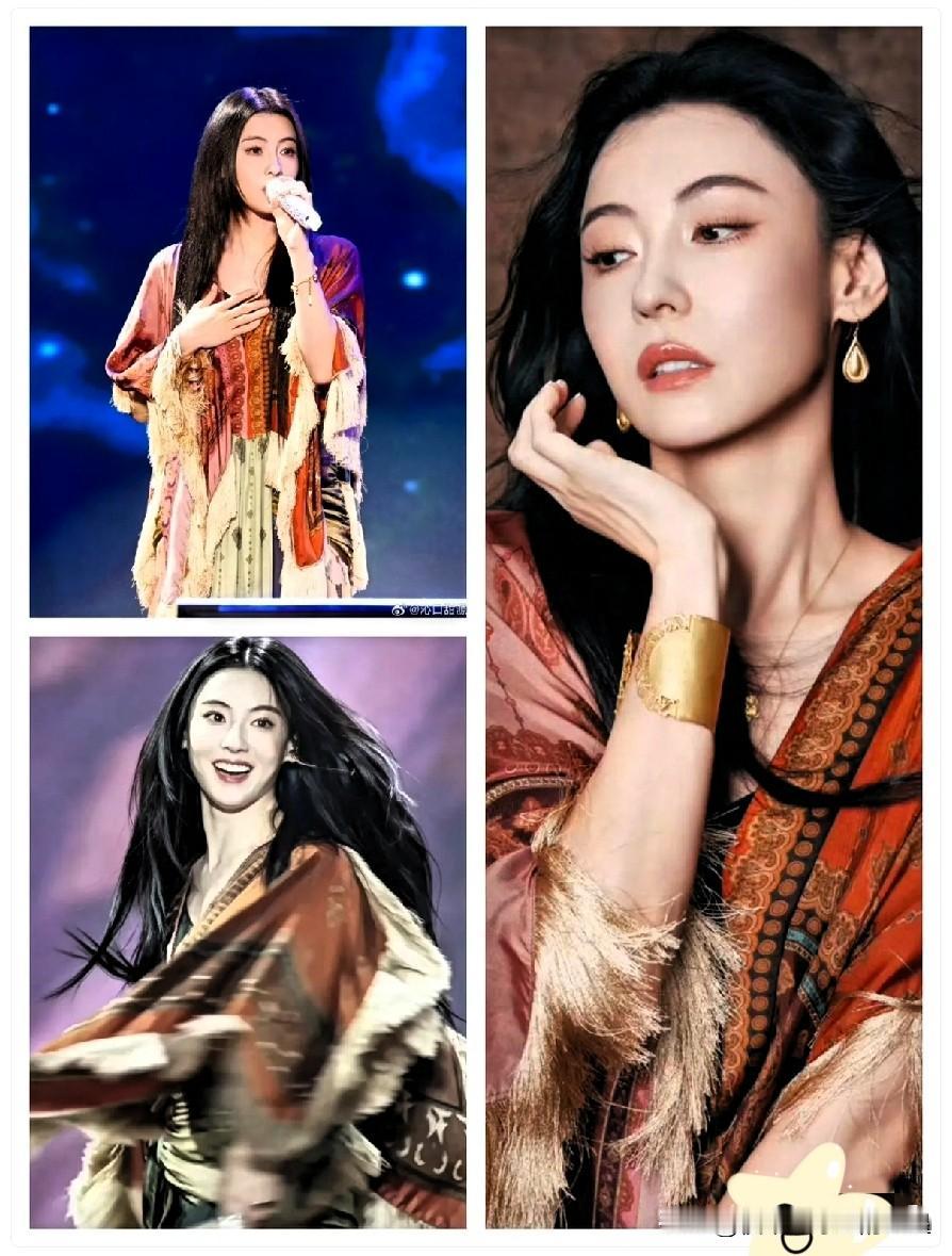 闺蜜青岛偶遇张柏芝，46岁拉扯三个孩子，真人直接把她看愣住了！回来偷偷跟我