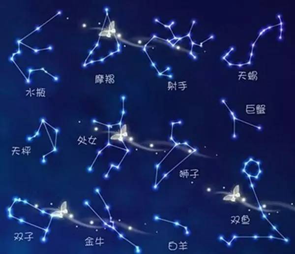 十二星座配对图