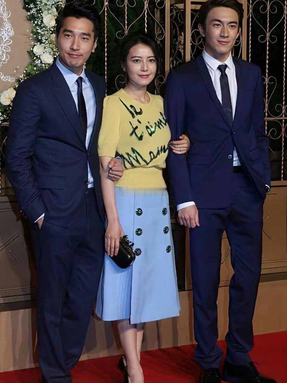 当年他们三人一起参加黄晓明和杨颖的婚礼，这出场方式让大吃一惊[捂脸哭]​
