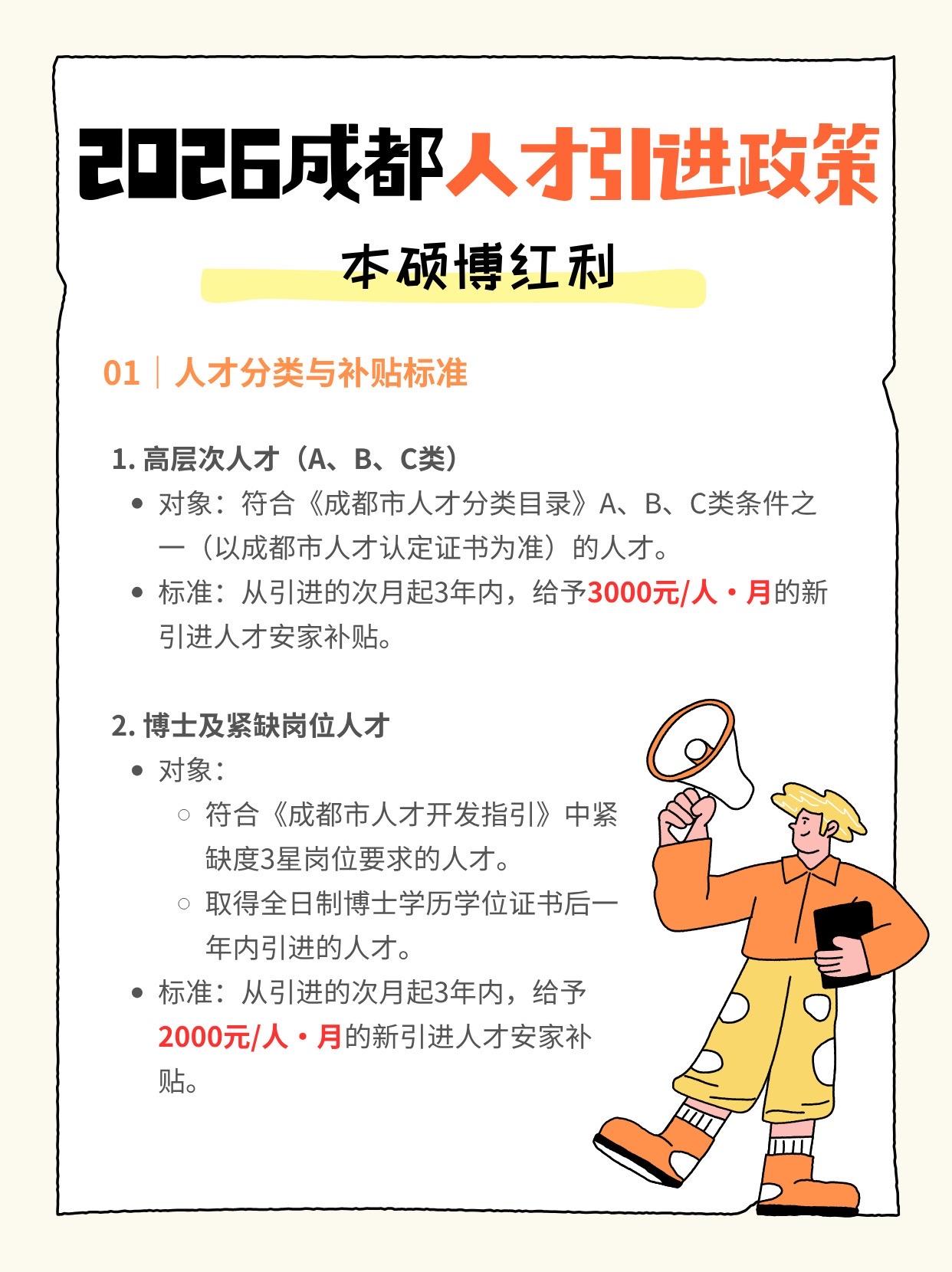 该政策由成都市于2025年12月25日发布，于2026年1月1日正式生效，旨在加