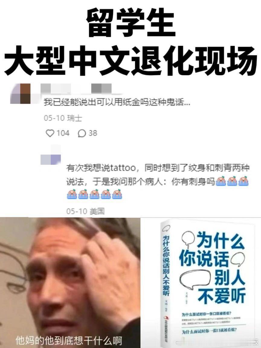 留学生大型中文退化现场