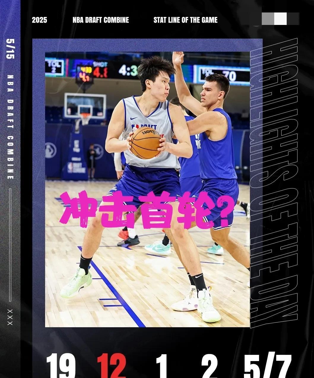19分钟征服NBA，原来在CBA摆烂！中国新星杨瀚森炸裂首秀惊动美媒：首轮稳了？