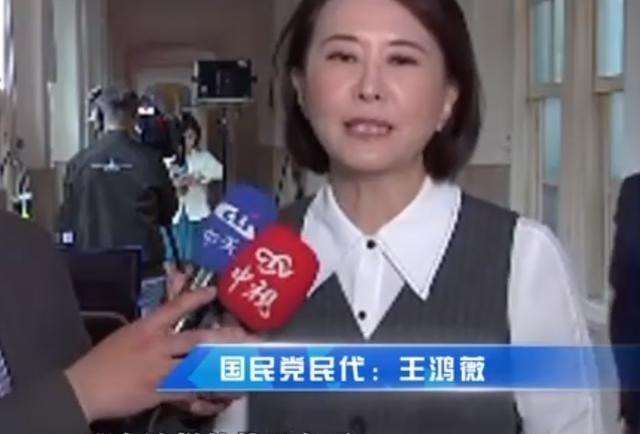 对郑丽文大陆行遭到民进党威胁恐吓，蓝营民代王鸿薇霸气回怼：一旦解放军打过来了，民