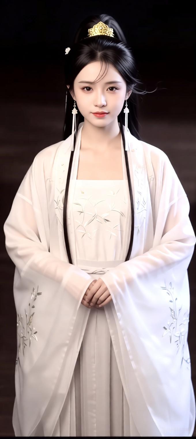 古风美人，穿越时空的优雅