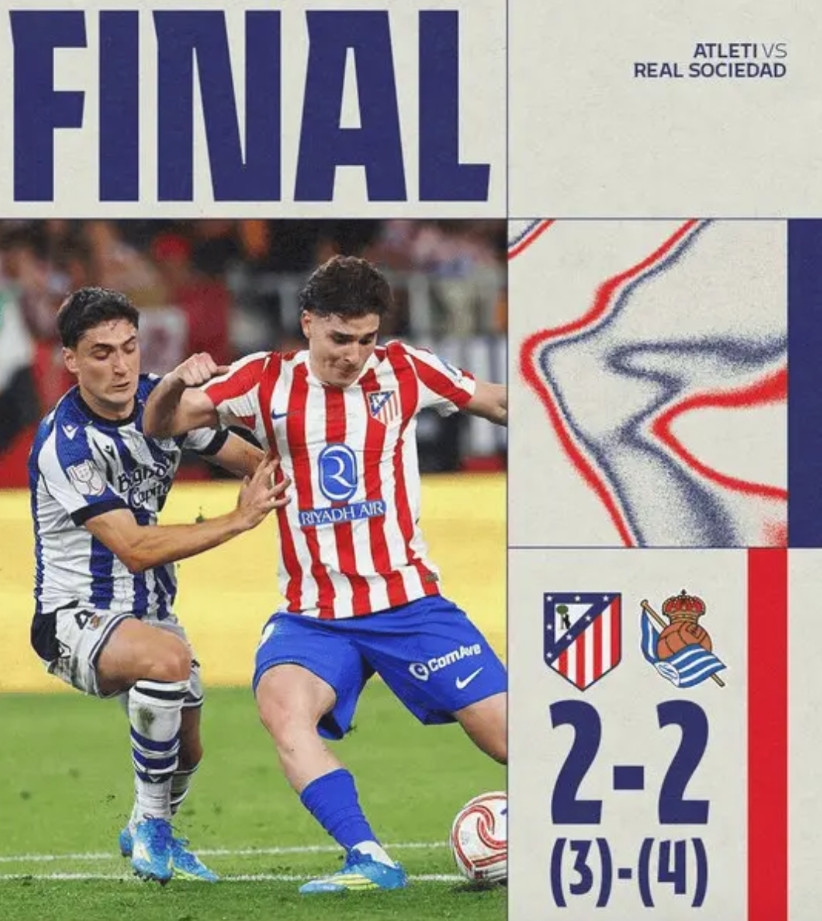 马竞丢冠，简直太迷了！明明可以和巴萨打的有来有回，国王杯淘汰巴萨，欧冠淘汰巴