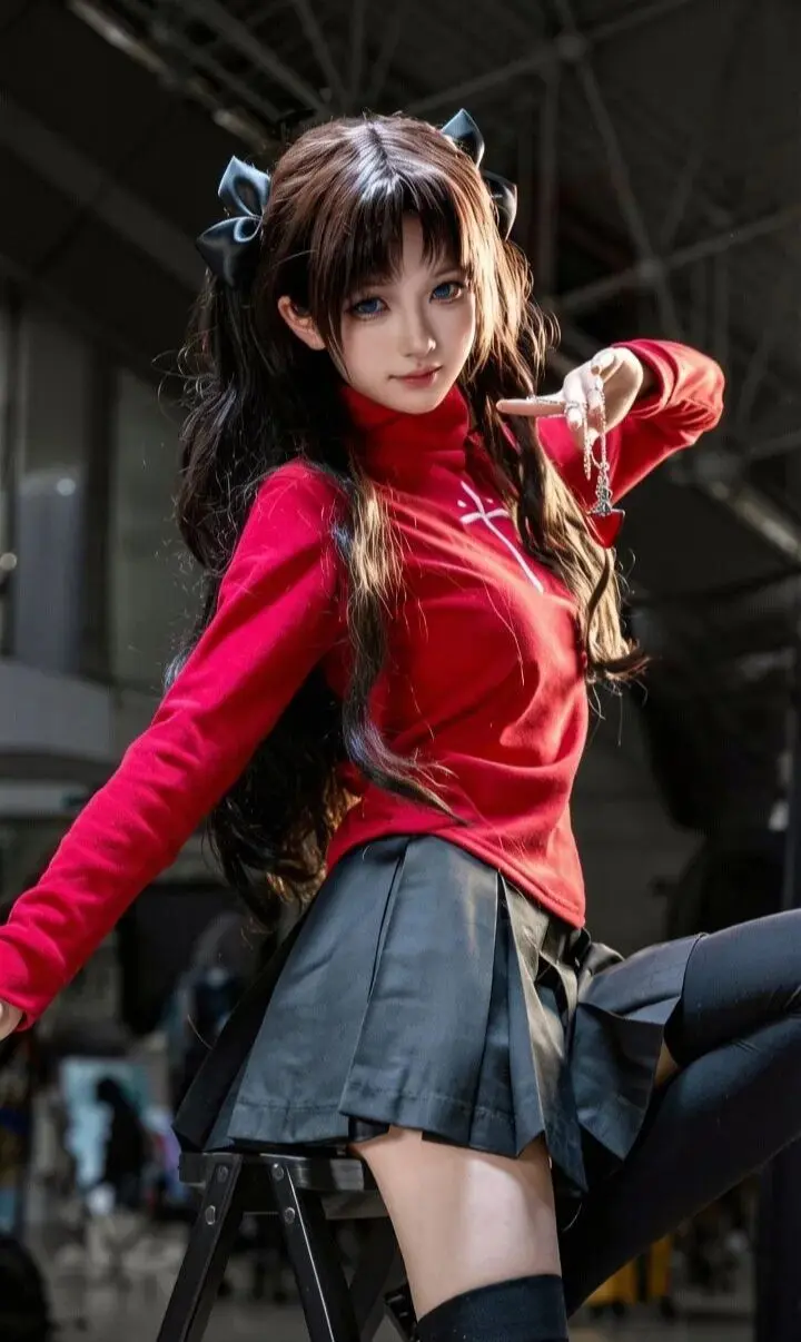 fate cosplay 远坂凛cos 漫展养眼造型大赏 远坂凛