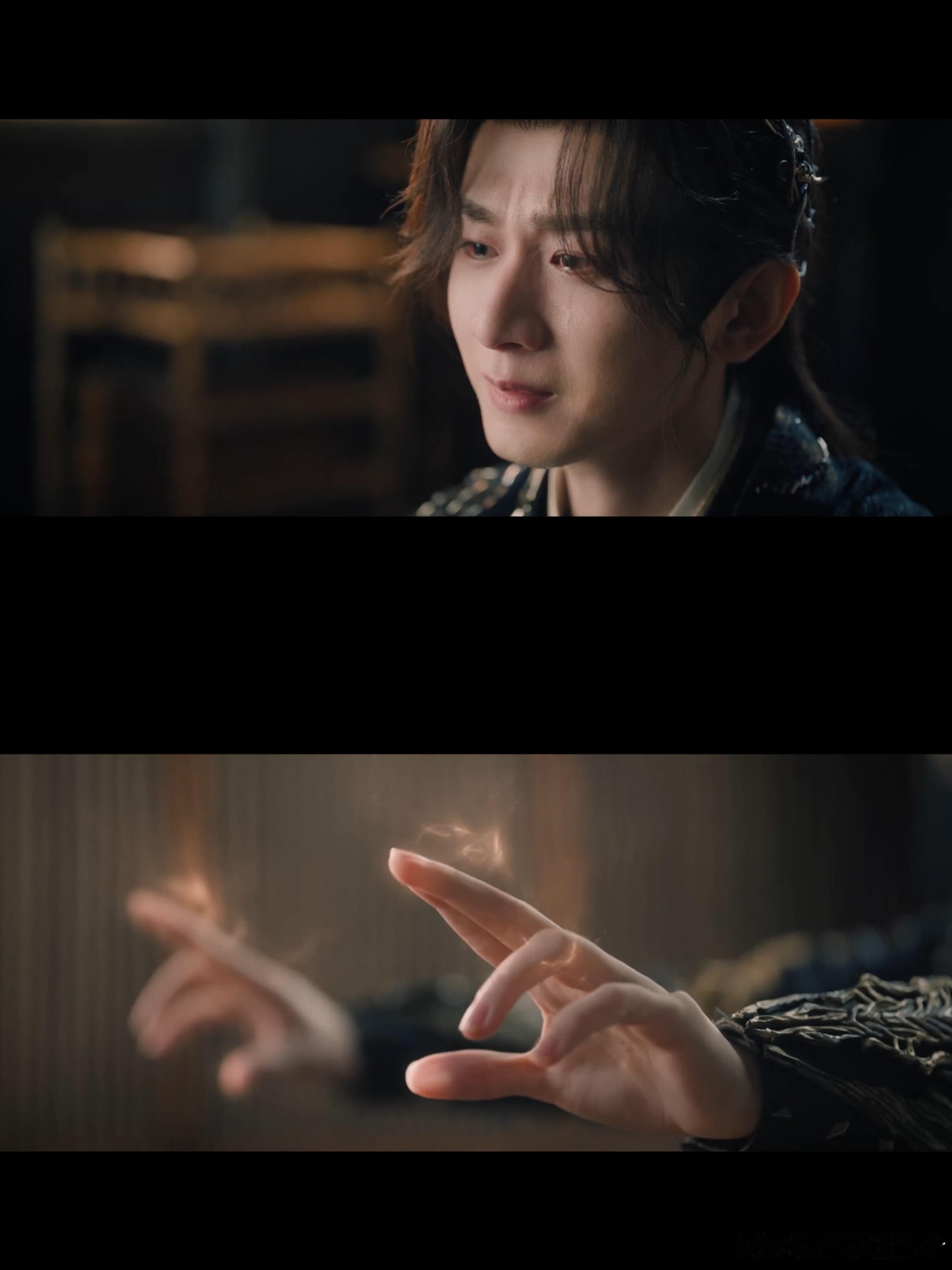 这是成毅的手！！？画面切到手的时候瞬间被美到了…成毅｜剧集天地剑心