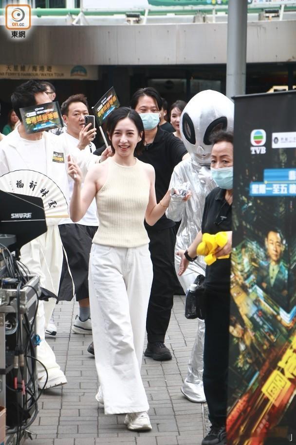 香港探秘地圖快閃活動黎耀祥龔嘉欣組「嘉祥」組合有興趣開騷.黎耀祥、龔嘉欣、