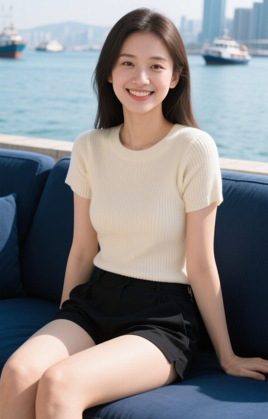 看起来是很瘦，感觉都不到100斤吧！哈哈，其实都是瘦的，只是骨架小而已，妥妥的