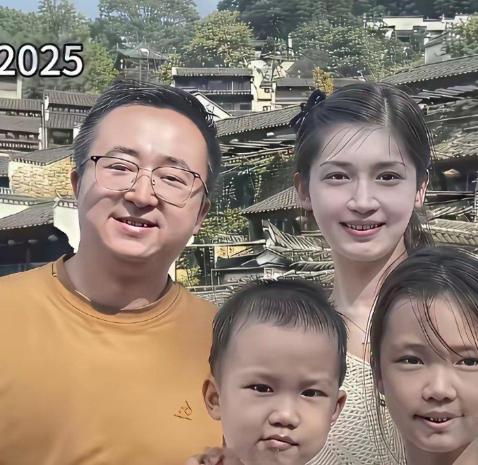 女人婚后的花期太长了，看来生娃没什么影响，依旧美若少女。