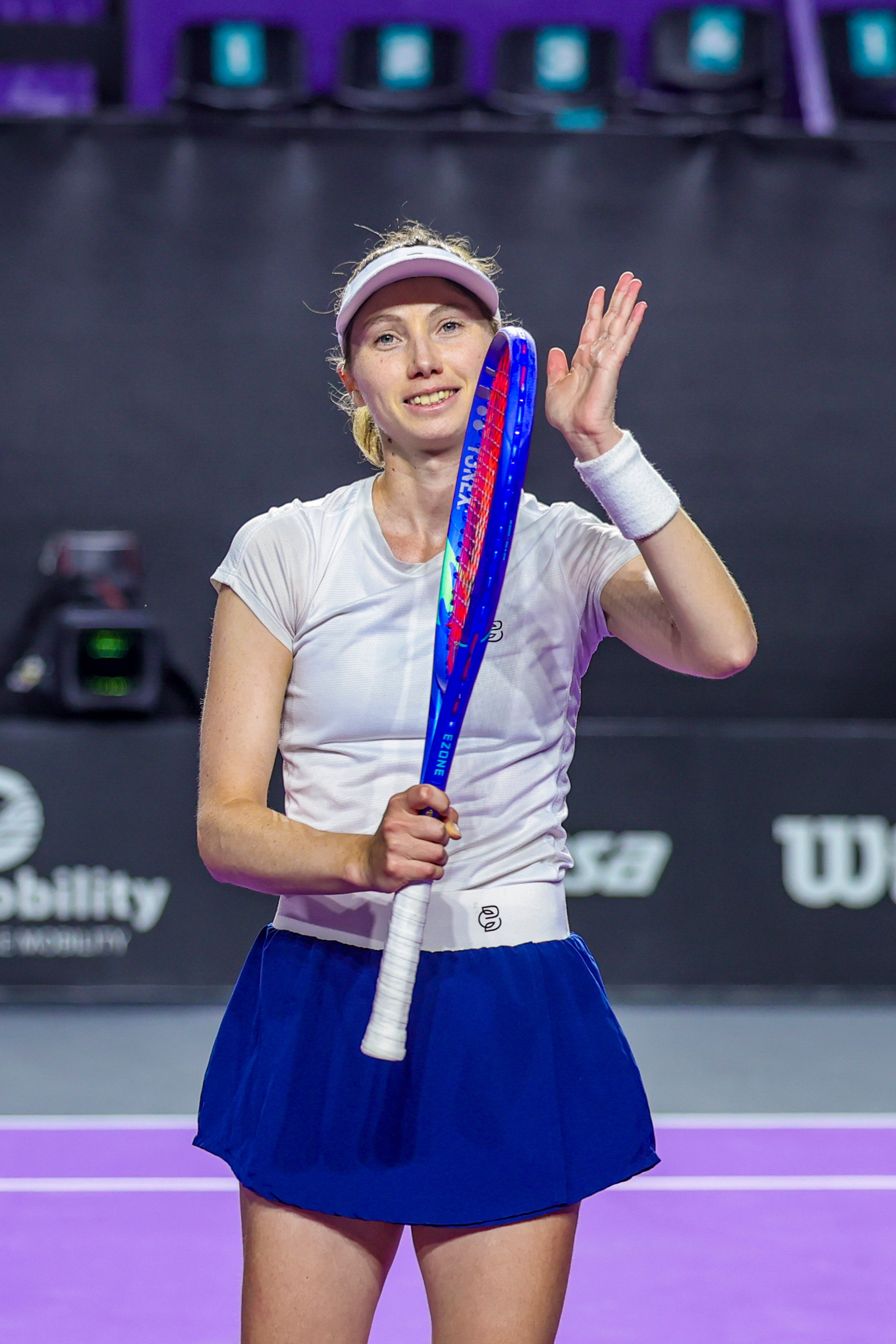 WTA500梅里达站1/4决赛，西班牙球员布克沙以6-36-4完胜土耳其选手森