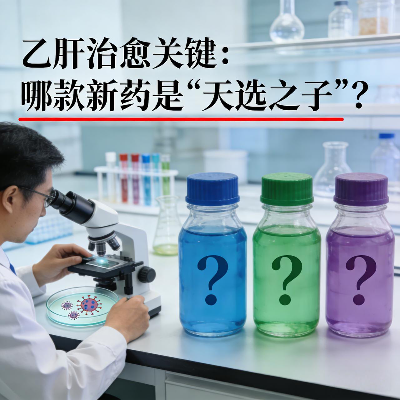 乙肝治愈关键：哪款新药是“天选之子”？ 作为肝病医生，最近经常被乙肝患者追问关