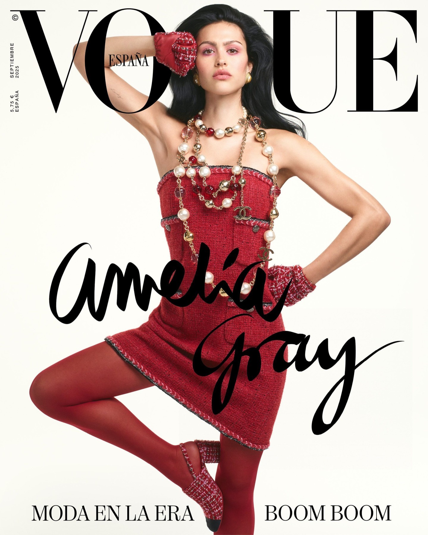 VOGUESpainSeptember2025.星二代、超模Amelia