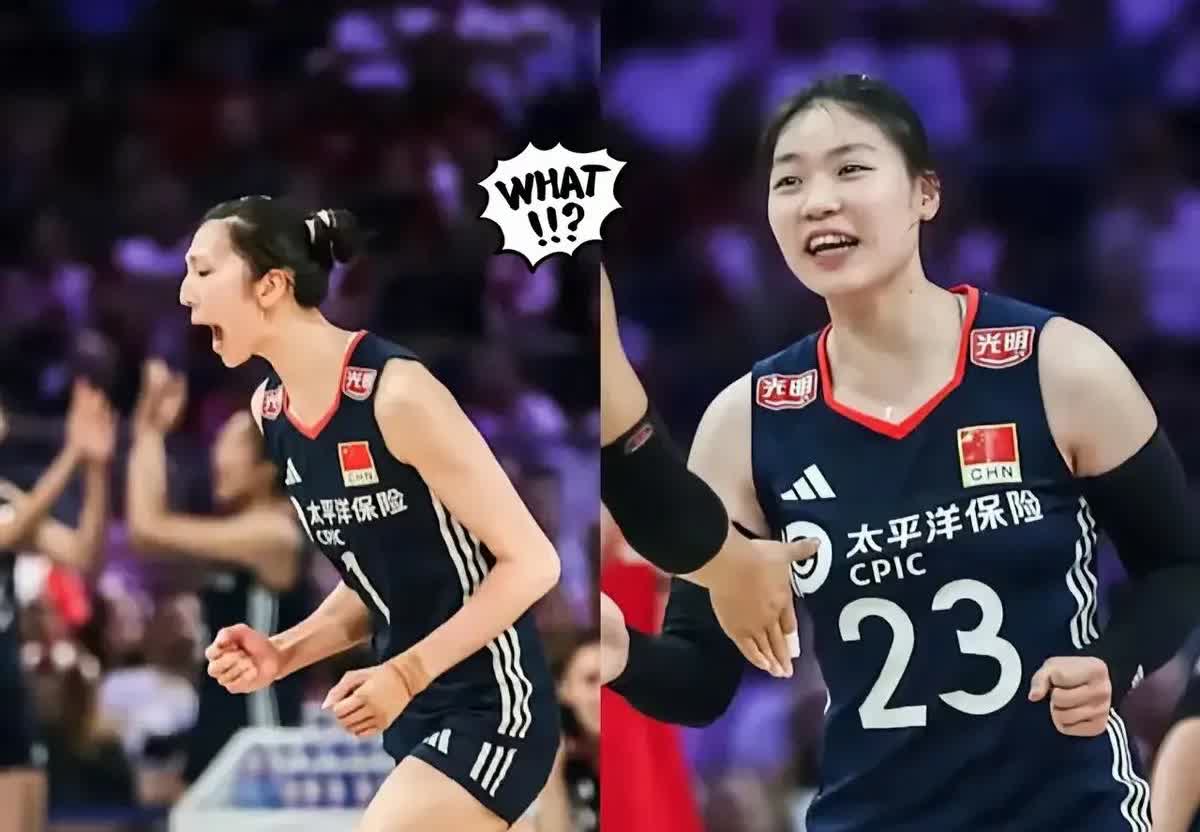 中国女排和波兰这一场球，真能让人坐不住。第三局末那会儿，咱们24:17领先，只差