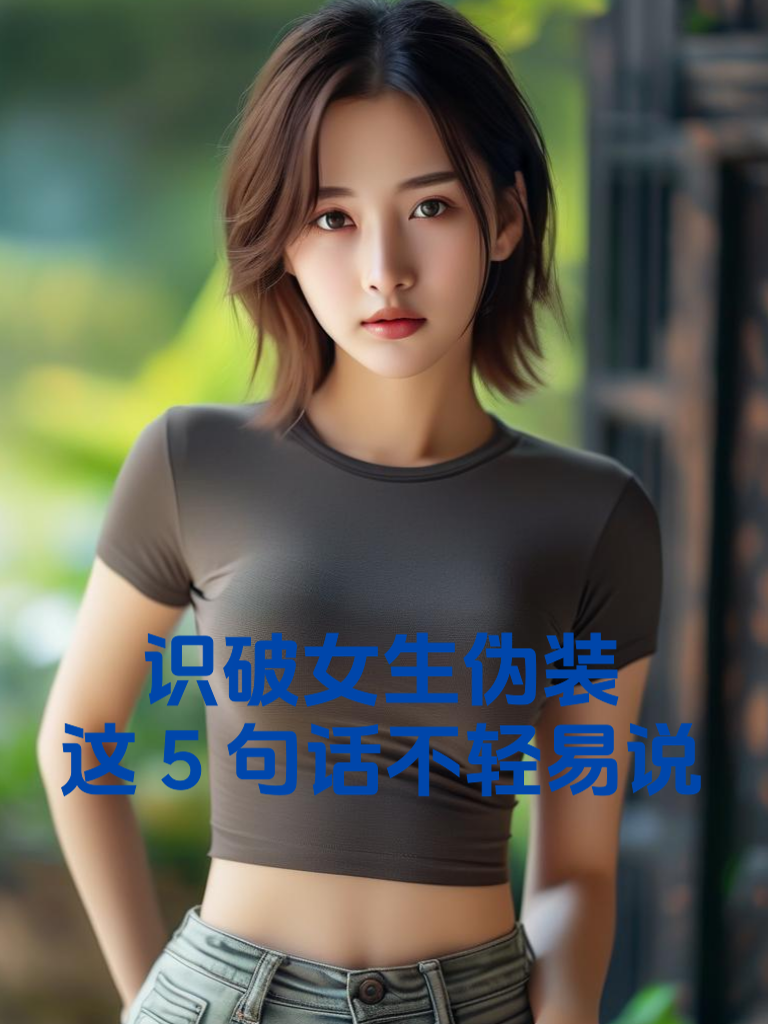 识破女生伪装，这5句话不轻易说