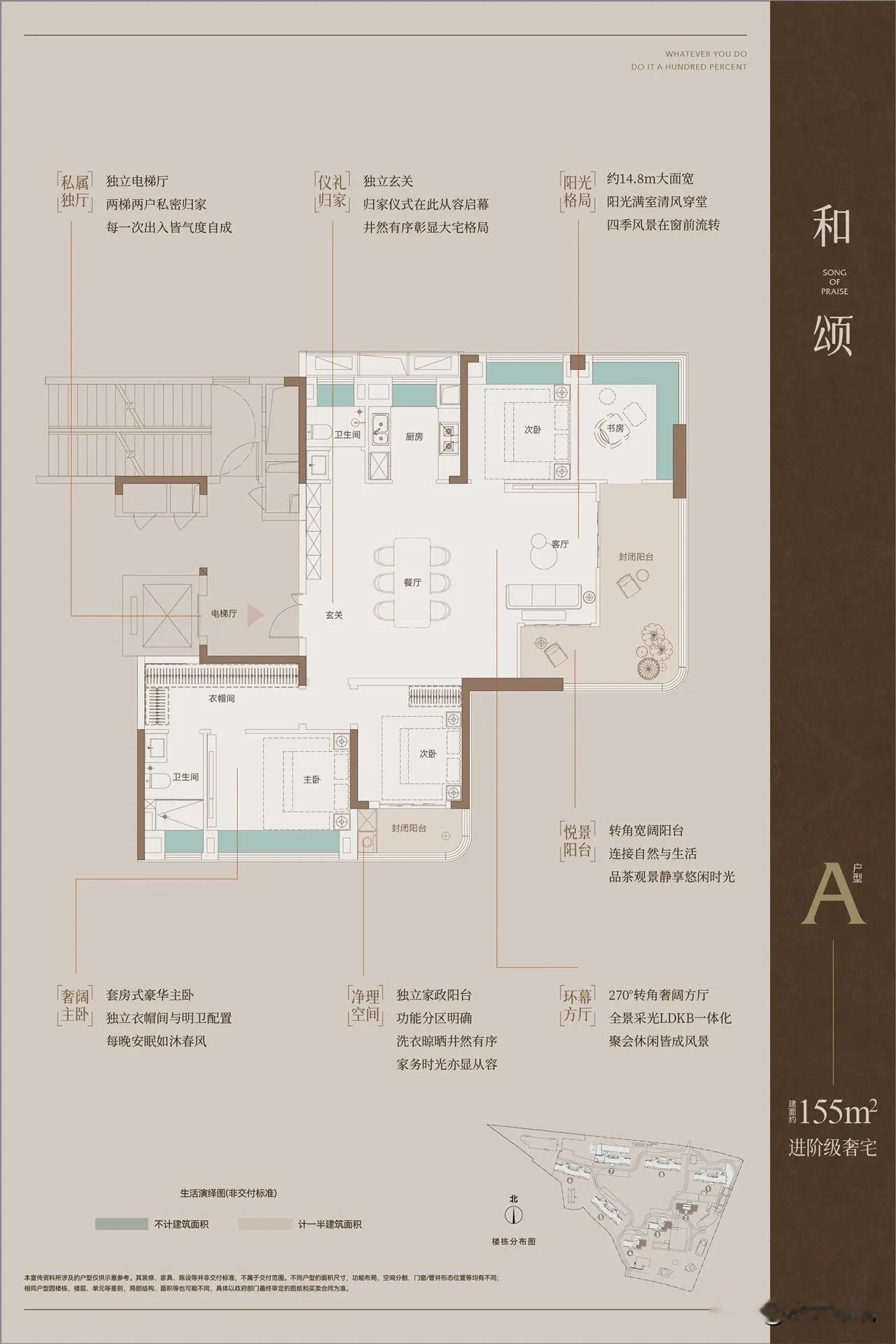 户型这是招商原颂155的2个户型，你说谁会去买第一个户型，都到