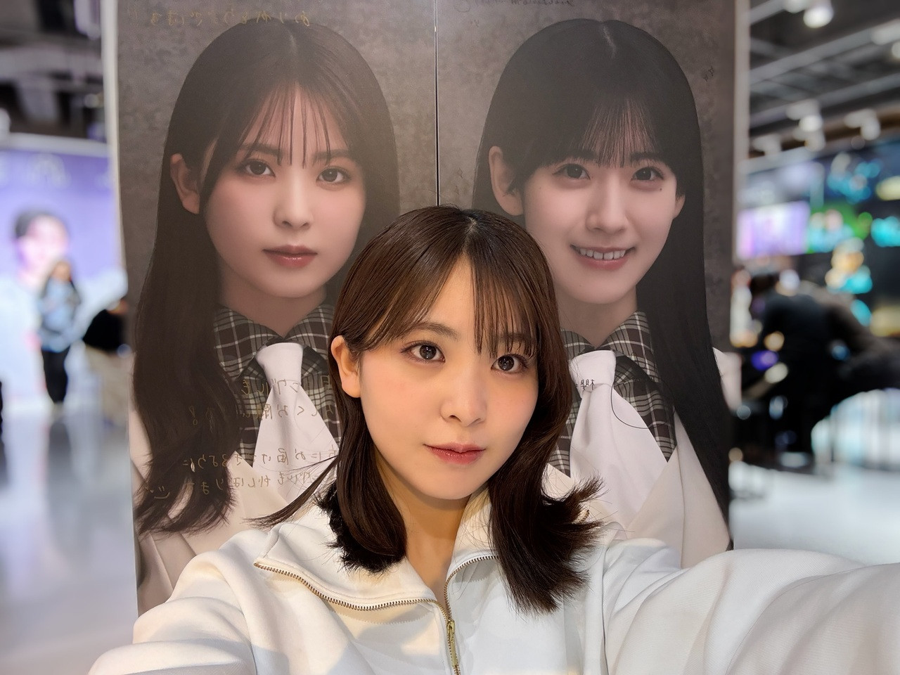 遠藤理子「これはくま！！メイクさんがくまみたいな服だねって言って、くまさんヘアに