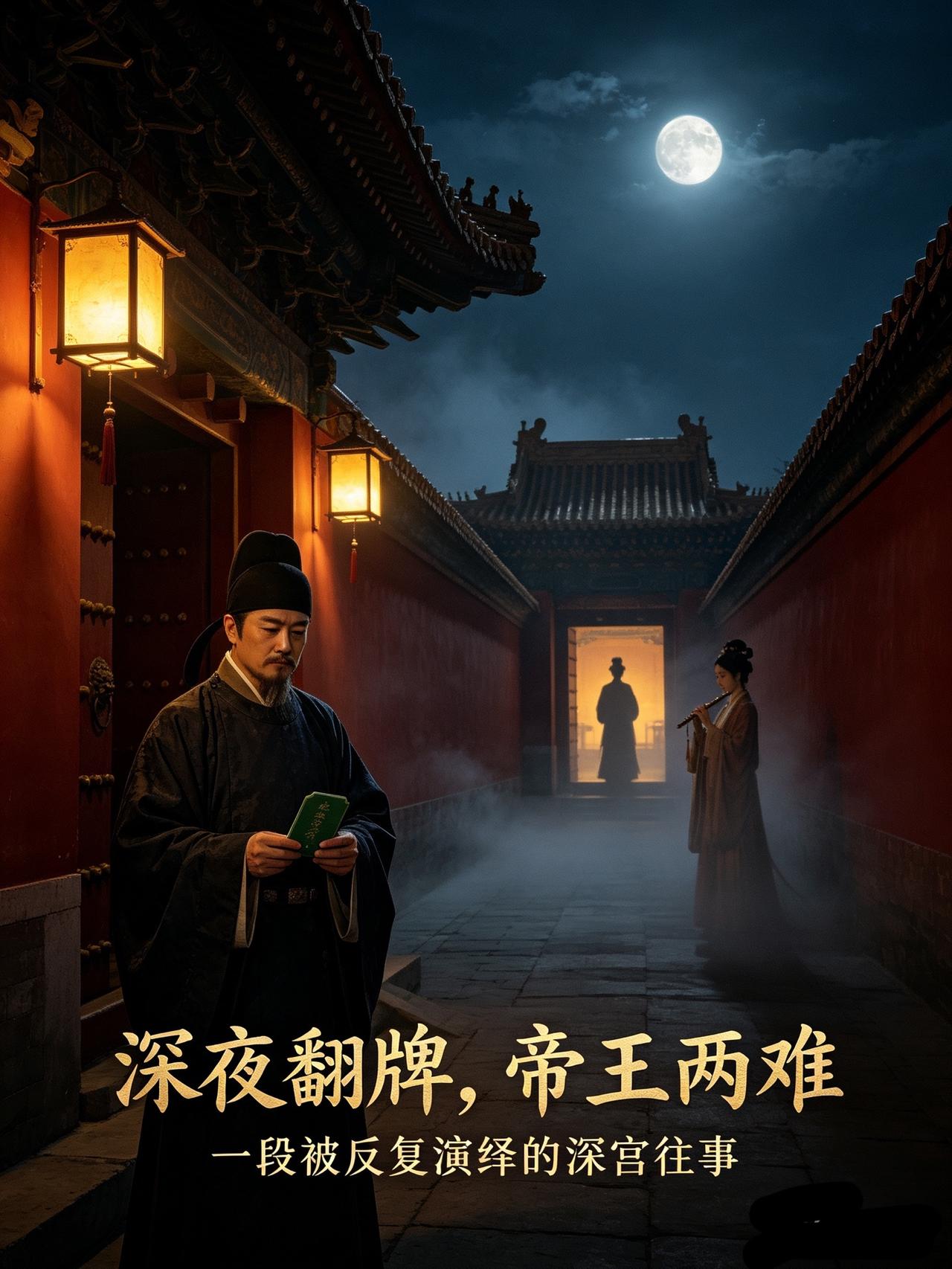 朱棣深夜翻皇后牌子，太监一句提醒，却牵出一段深宫往事很多人都听过这样一段短视