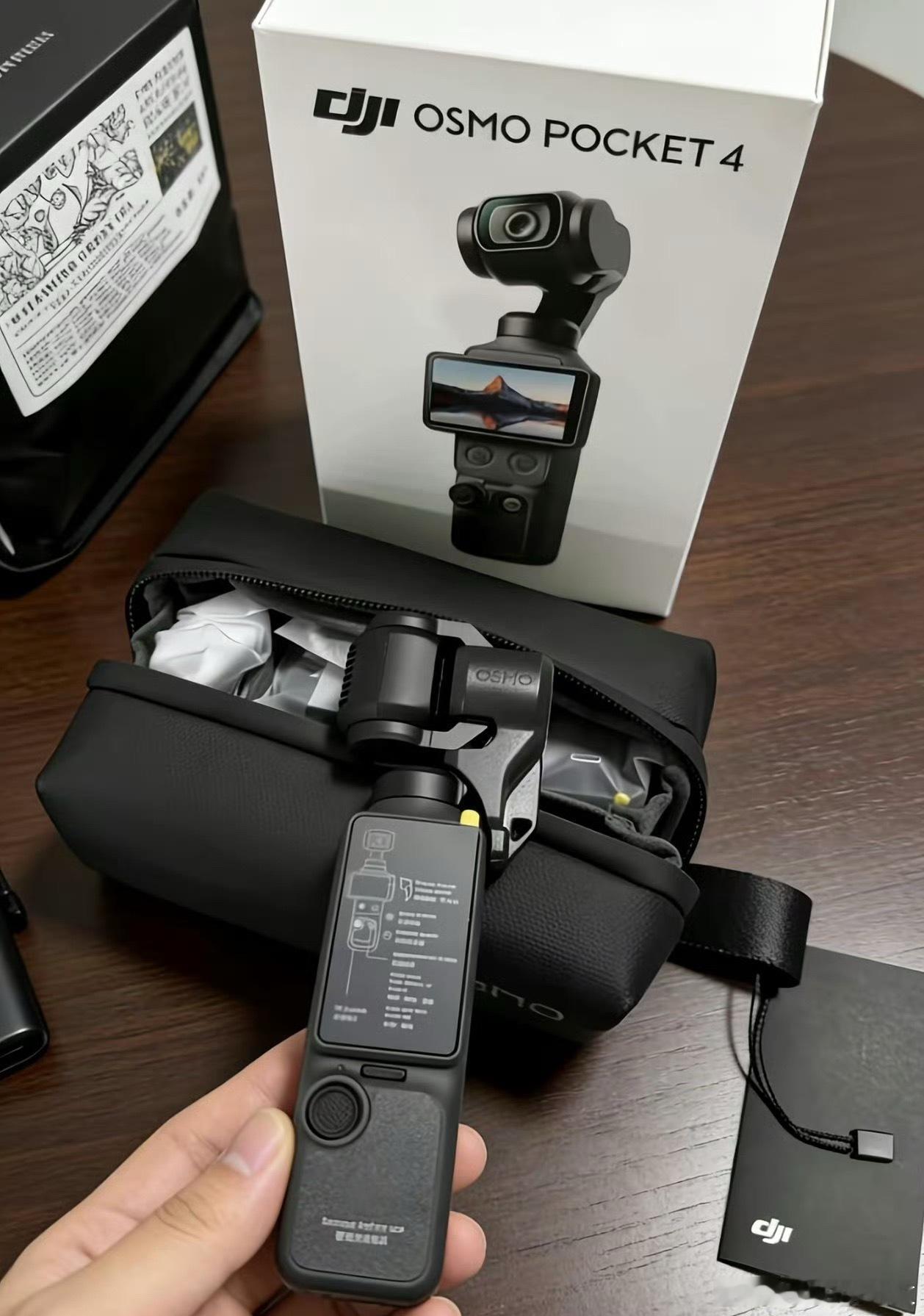 大疆Pocket4大疆Pocket4来了如果出差拍摄你手上一台Pocket4➕一