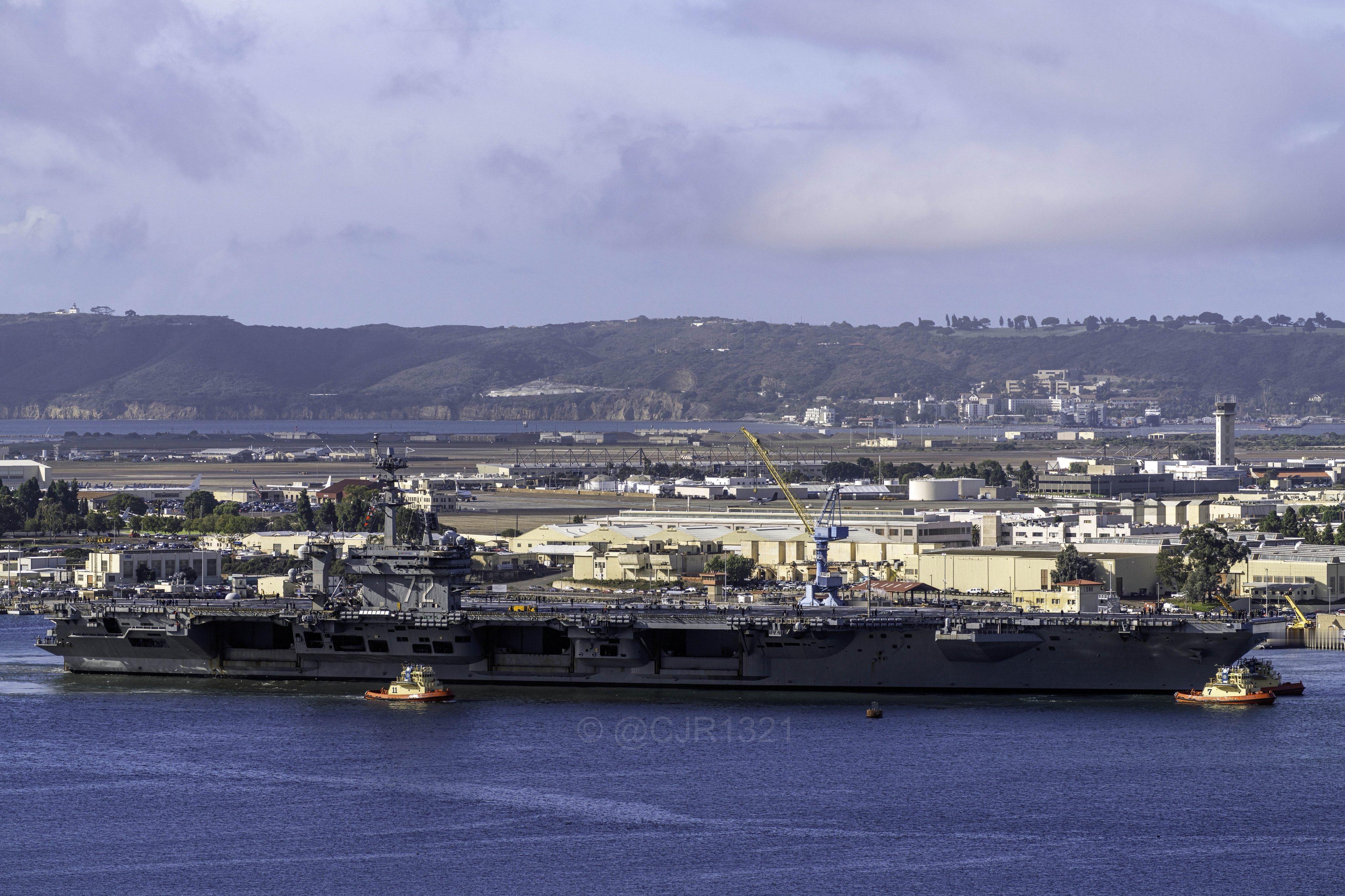 林肯号离港部署，阿利伯克“腮腺炎”或随行——11月22号，美国海军林肯号航母(C