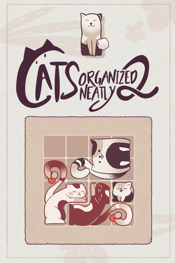 【Steam新作】休闲益智游戏《井然有猫2/整猫宫2》（CatsOrganiz