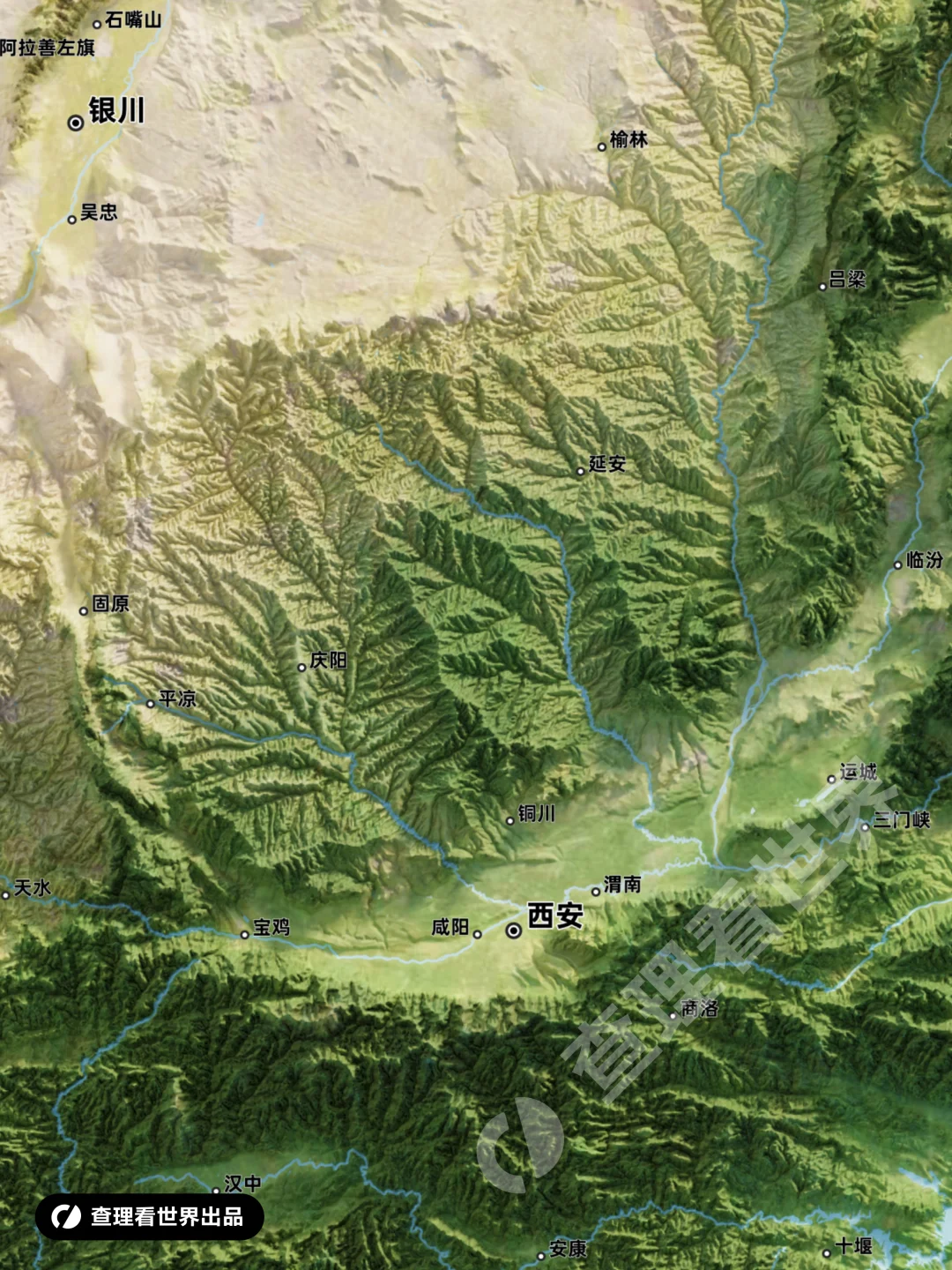 黄土高原比你想象更绿