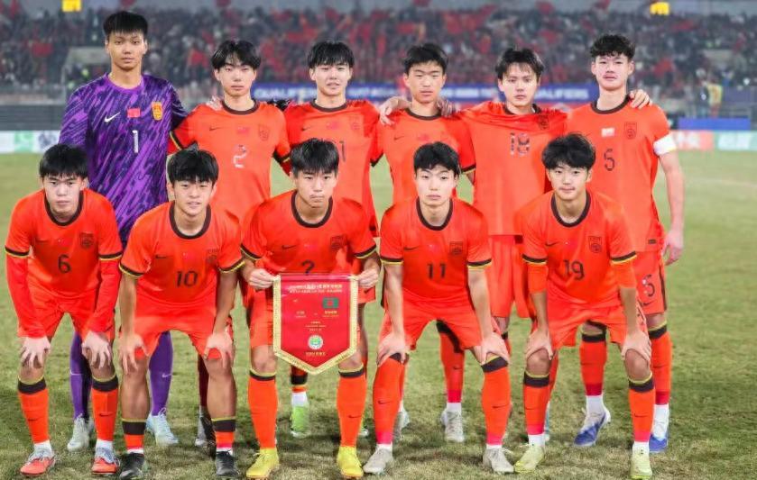 1-2！誉为“史上最强U17国足”被逆转最大劣势曝光亚洲杯夺冠难了热身